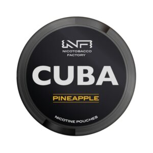 NICOTINE PADS - Black Cuba - Pineapple 20mg