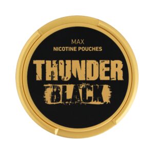 Snus Nicotine Pads - Thunder NP Black Max 20g