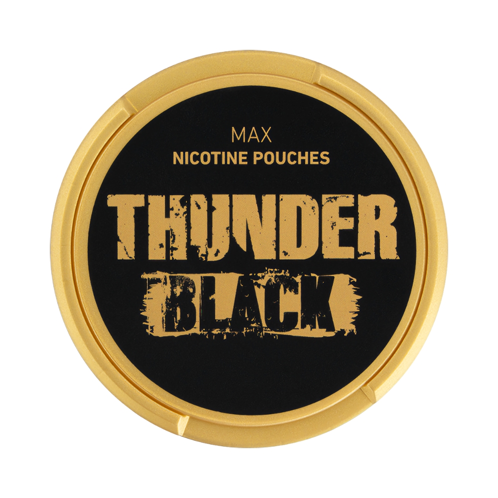 Snus Nicotine Pads - Thunder NP Black Max 20g