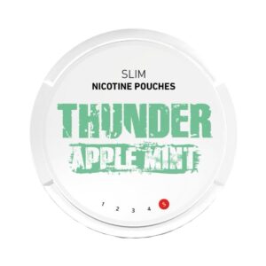 Snus Nicotine Pads - Thunder Apple Mint Slim 16.8g
