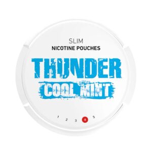 Snus Nicotine Pads - Thunder NP Cool Mint Slim 16.8g