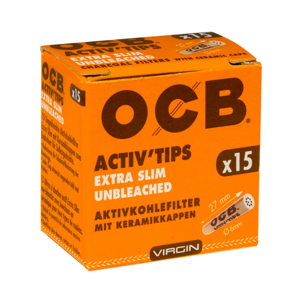 Filtre OCB ActivTips Extra Slim 20X15