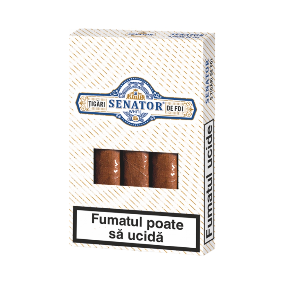 Tigari de foi Senator White 47,5gr (5)