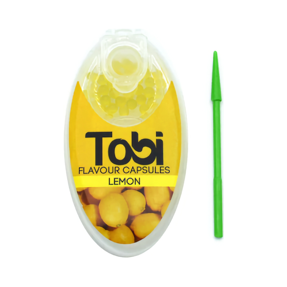 Set capsule aromatizante Tobi Lemon (100)
