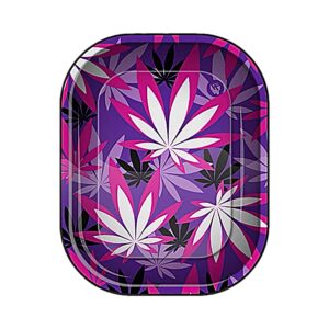 Tava pentru rulat Pink Leaves 180 x 140mm