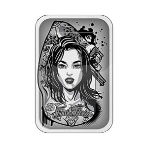 Tava pentru rulat Tattoo Girl 275 x 175mm