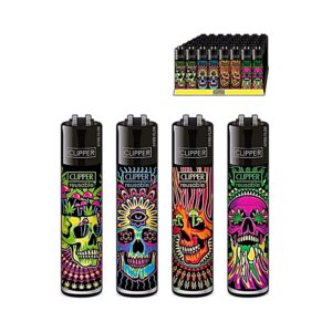 Bricheta Clipper Trippy Skulls