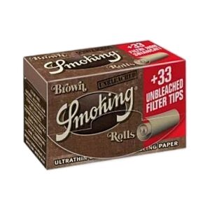 Foite de rulat SMOKING Rolls Brown + FIltru