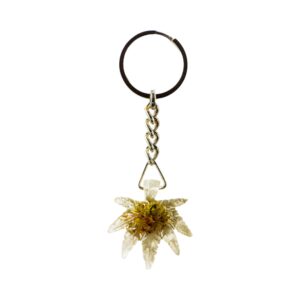 Euphoria Cannabis Key Ring Leaf