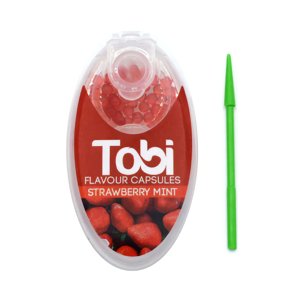 Set capsule aromatizante Tobi Strawberry Ice (100)