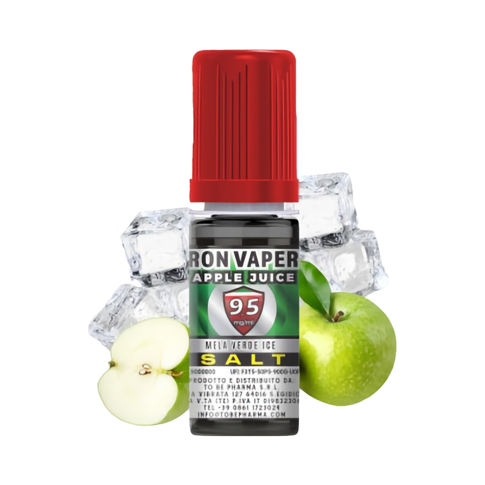 Lichid SALT TOB 10ml – Iron Vaper Apple Juice 20mg