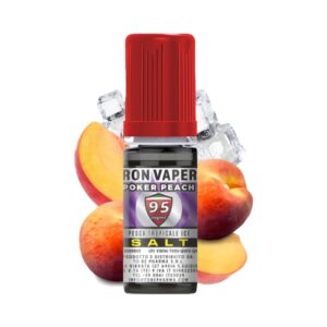 Lichid SALT TOB 10ml – Iron Vaper Poker Peach 20mg