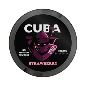 NICOTINE PADS - Ninja Cuba - Strawberry 20mg