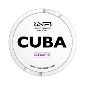 NICOTINE PADS - White Cuba - Grape 16mg