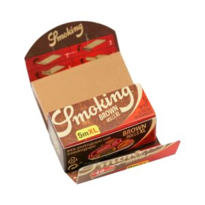Foite rola SMOKING Brown XL (5m) + TIPS (40)