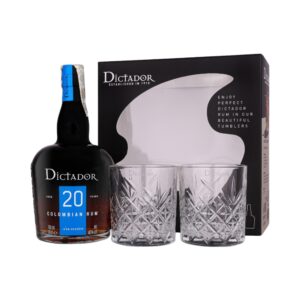 DICTADOR 20 ANI 0.7L 40%, PAHARE
