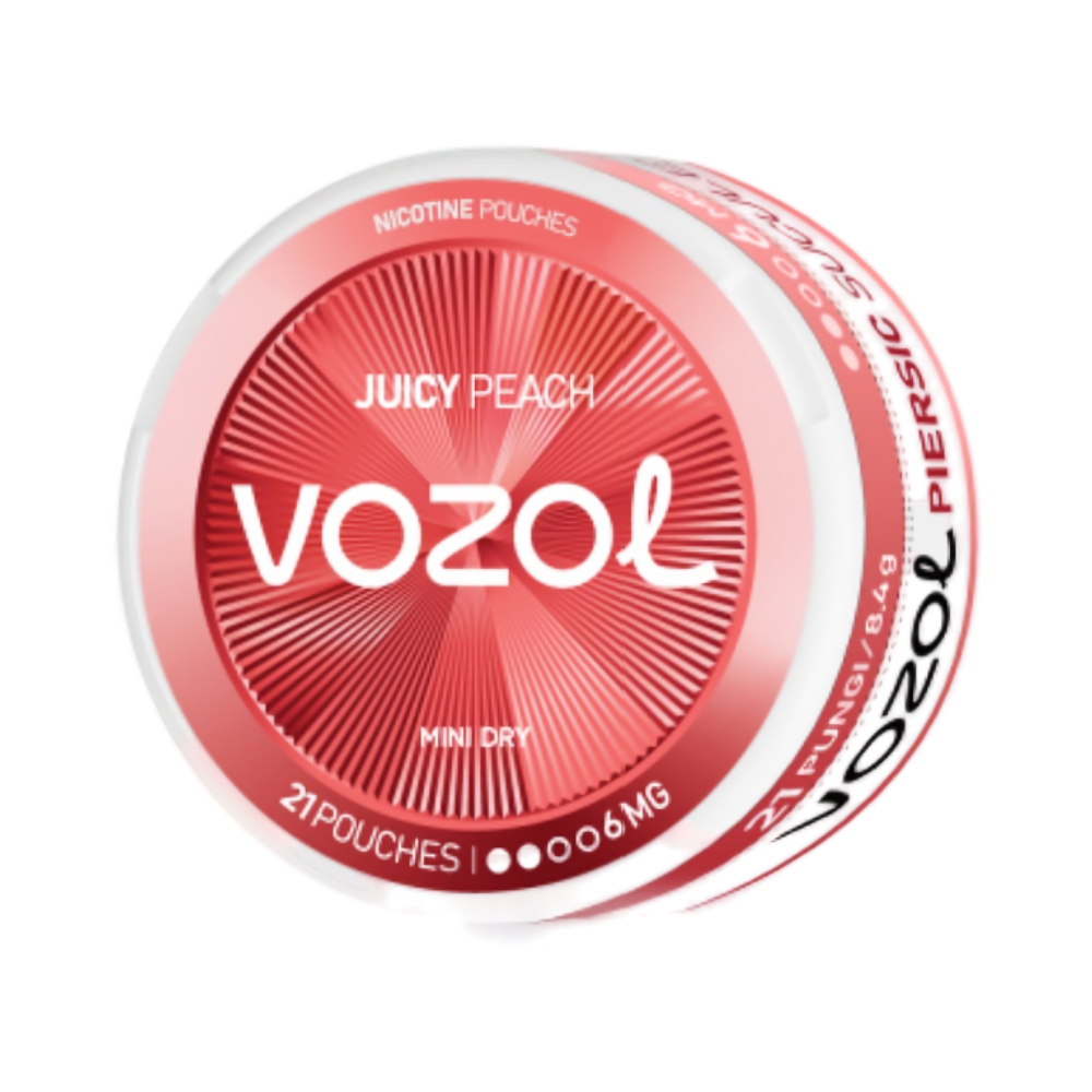 VOZOL POUCH - Juicy Peach - 6MG