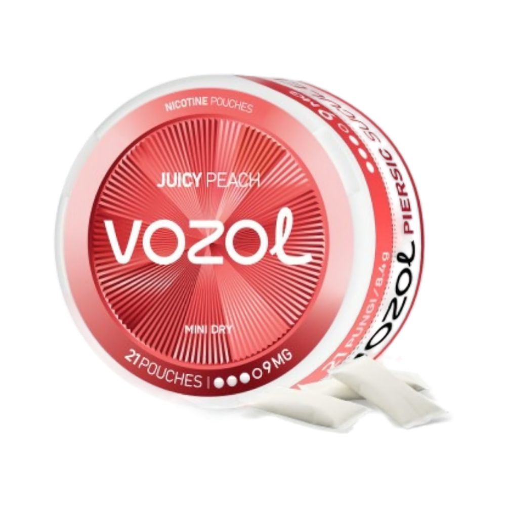 VOZOL POUCH - Juicy Peach - 9MG